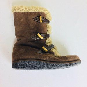 earth spirit fur lined boots